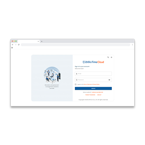 ZKBio Time Cloud