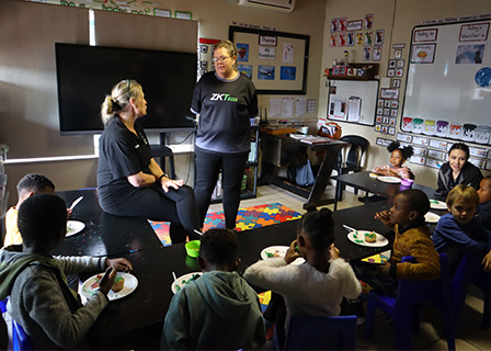 ZKTeco South Africa Donated toys and stationery for Autism School Students-02
