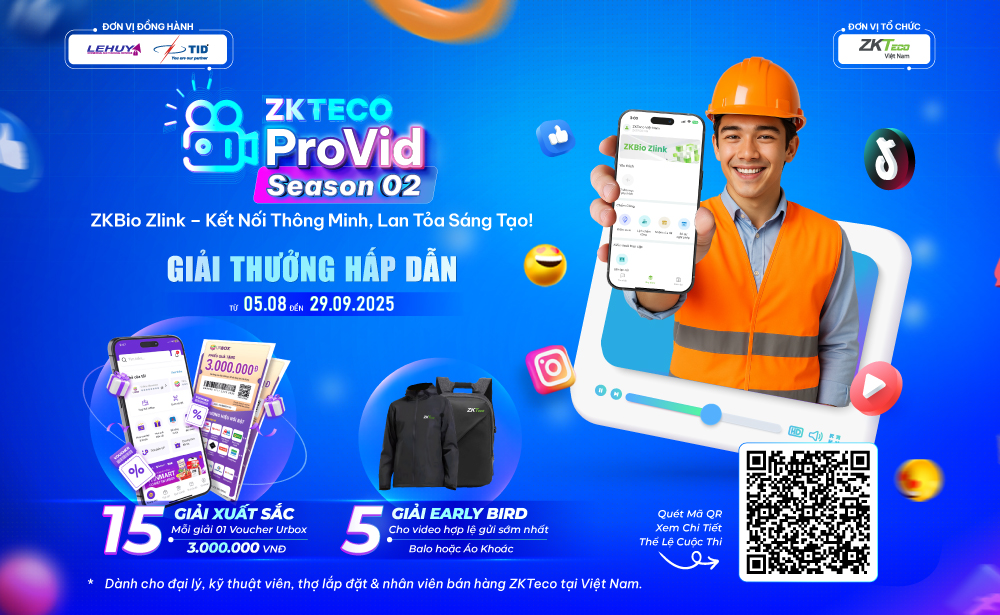 ZKTeco Video Creative Challenge 2025 – Mùa 2 Chính Thức Khởi Động