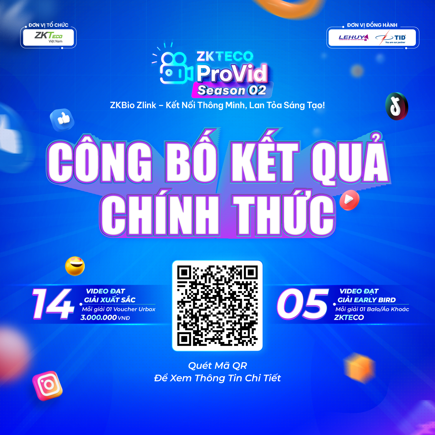 Công Bố Kết Quả Chính Thức Cuộc Thi Sáng Tạo Video 2025 – Mùa 2