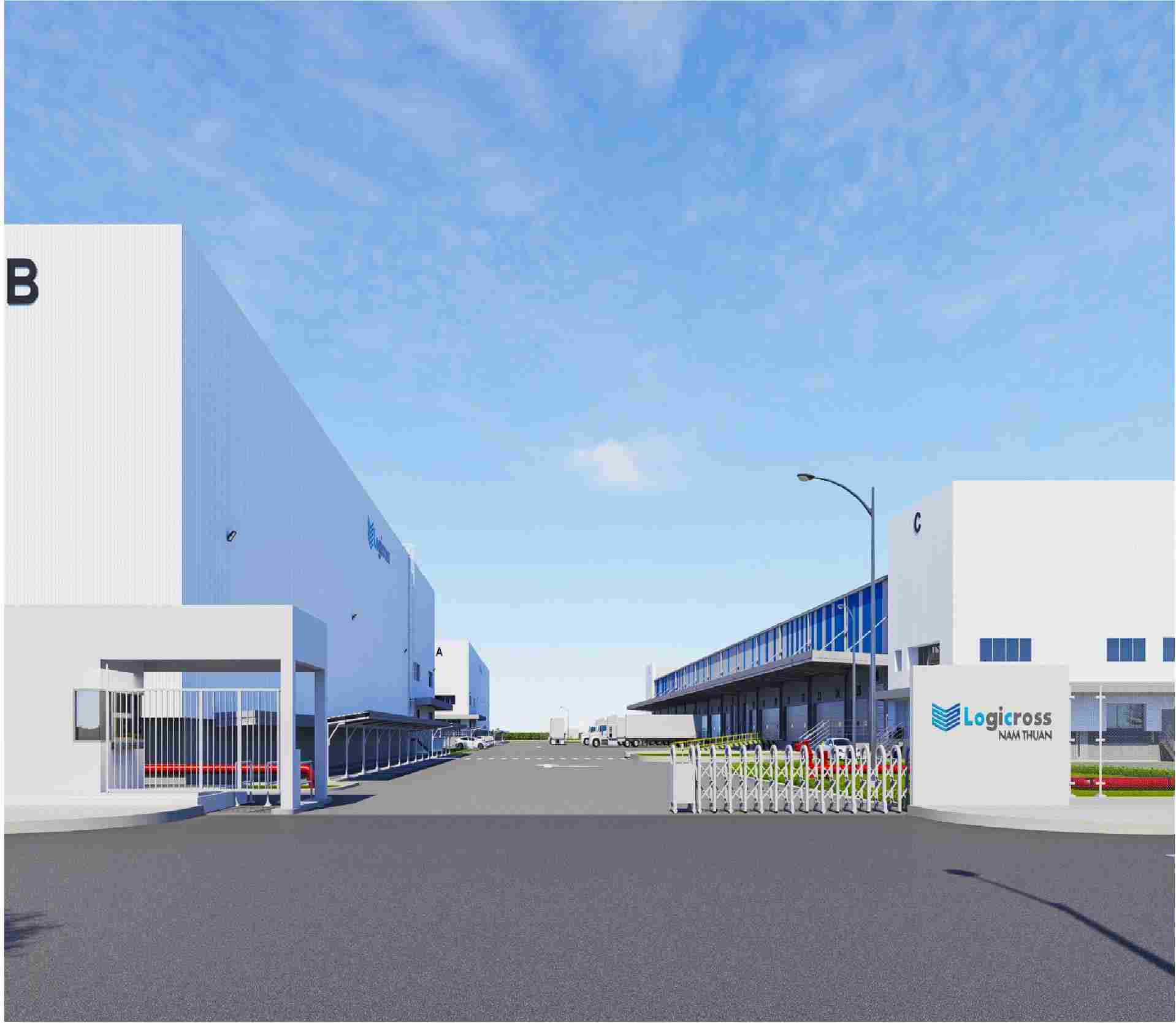 Entrance Control Solution of Logicross Nam Thuan in Viet Nam