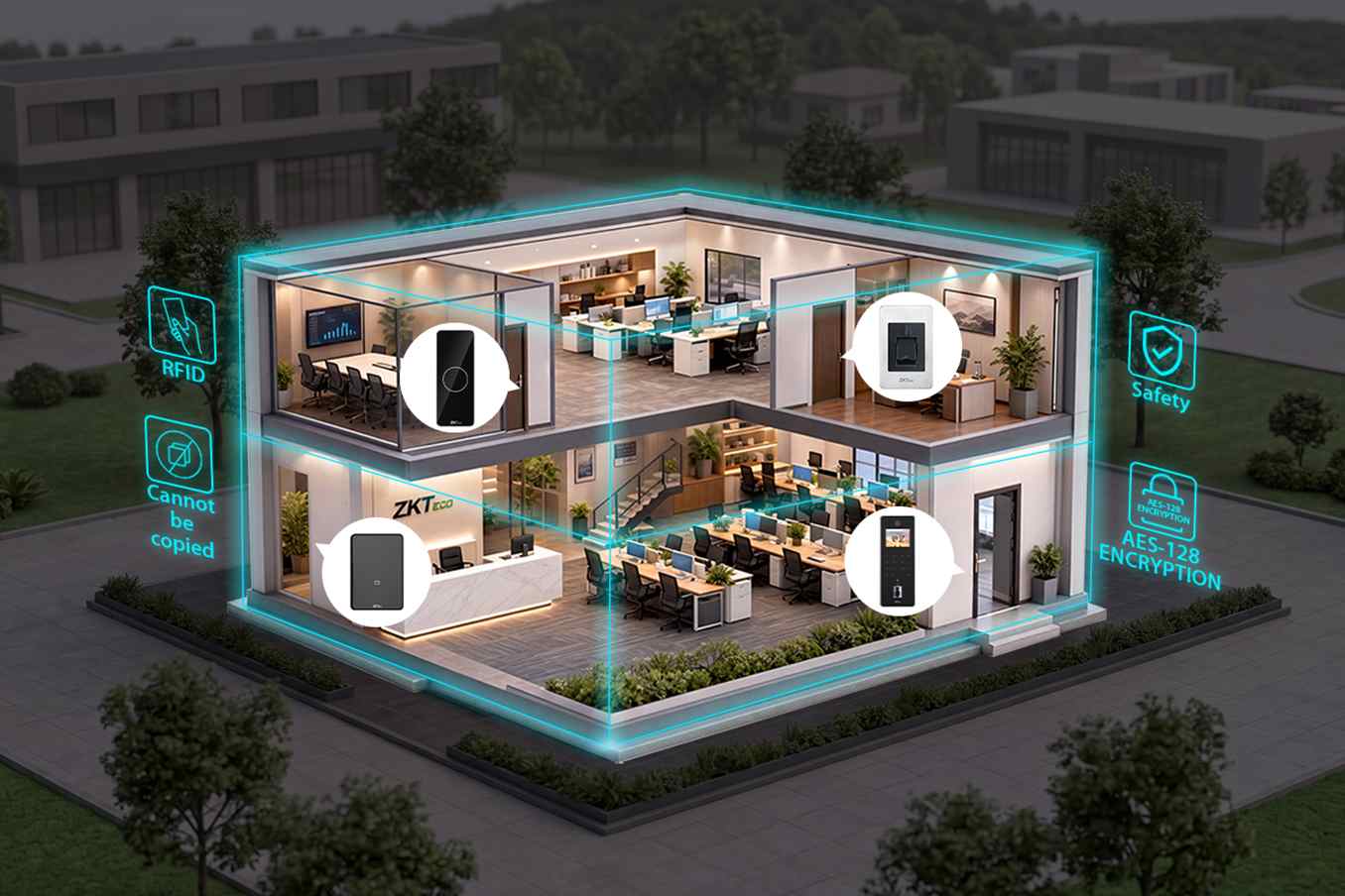 Giải Pháp Thẻ RFID Mã Hóa ZKTeco – Nâng Cao Bảo Mật Kiểm Soát Truy Cập